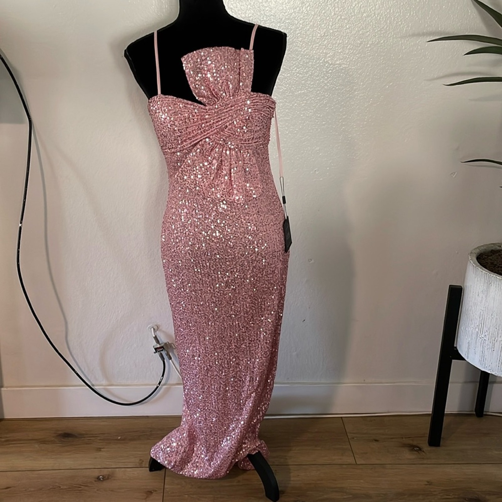 Nwt Ieena For Macduggal Sequin Dress